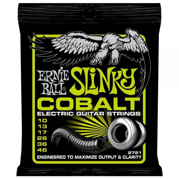 Cobalt Regular Slinky Electric Guitar Strings - 10-46