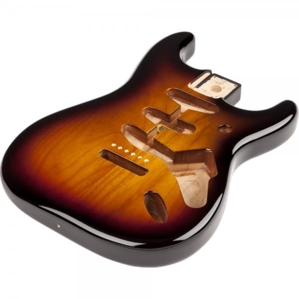 Genuine Replacement Stratocaster Guitar Body - 3 Colour Sunburst