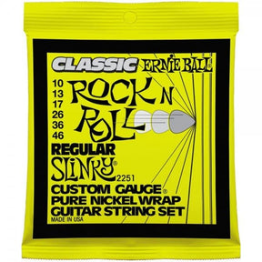 Classic Pure Nickel Regular Slinky Electric Guitar Strings 10-46