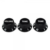 Original Stratocaster Control Knob Set - Black - 3 Pack