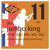 JK11 Jumbo King Phosphor Bronze Acoustic Guitar Strings Lights 11-52