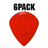 Nylon Jazz III XL Plectrum Players Pack - 6 Pack