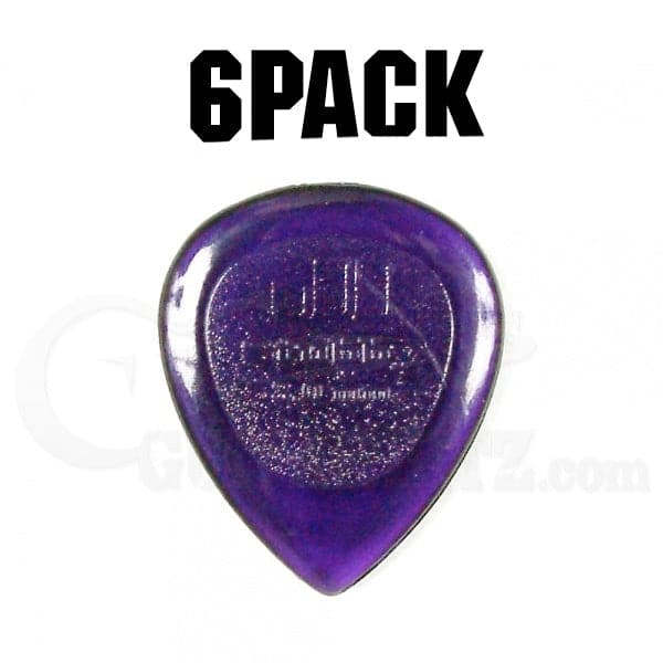 Stubby Plectrum Players Pack - 6 Pack - 3mm Dark Purple