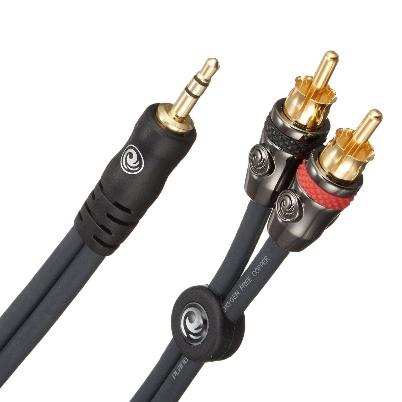 D'Addario Dual RCA to 1/8" Jack - Stereo Audio Cable - 5ft