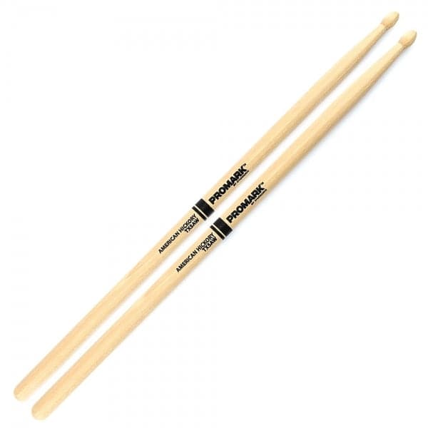 TX5AW American Hickory 5A Drum Sticks - Wooden Tip
