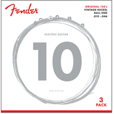 150R 3 Pack - Pure Nickel Electric Guitar Strings - Regular 10-46