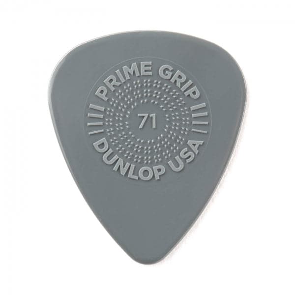 Prime Grip Delrin 500 Plectrum Players Pack Grey - 12 Pack - .71