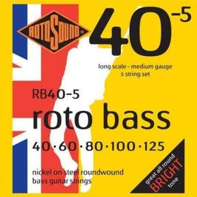 RB40.5 Roto 40.5 Hybrid 5 String Bass Guitar Strings - 40-125