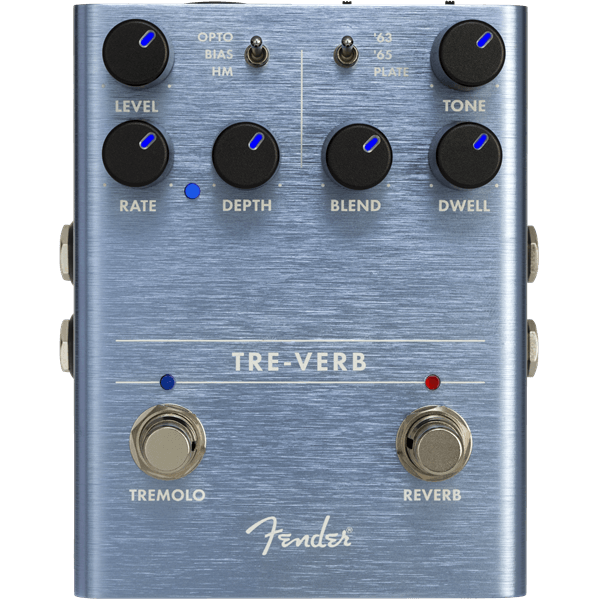 TRE-VERB Tremelo/ Reverb Effects Pedal