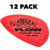 Tortex Flow Plectrum Player Pack - 12 Pack - Red .50mm