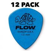 Tortex Flow Plectrum Player Pack - 12 Pack - Blue - 1mm