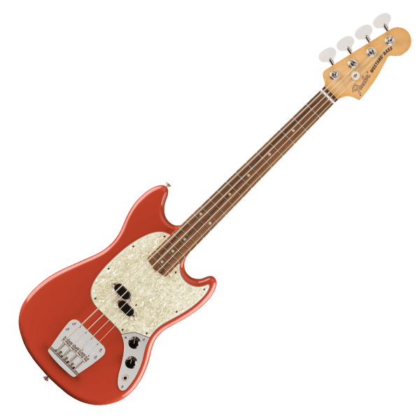 Vintera '60s Mustang Bass - Pau Ferro Fingerboard - Fiesta Red