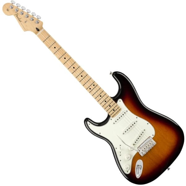 Player Stratocaster Left handed - Maple Fingerboard - 3-Tone Sunburst