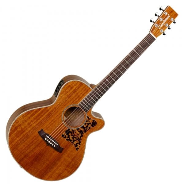 TW47-ASE Sundance Super Folk All Solid Electro Acoustic Guitar - Mahogany + Hard Case