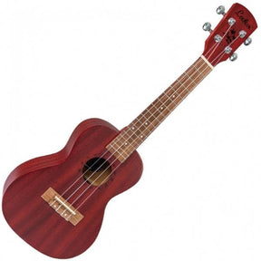 VUC5RD Concert Ukulele with Bag - Red