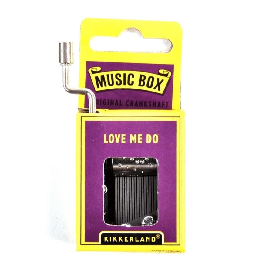 Hand Crank Music Box - Beatles Love Me Do