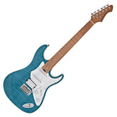 Aria Pro II 714 MK2 Hot Rod Collection Electric Guitar - Turquoise Blue