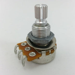 All Parts Potentiometer - Alpha - 500K mini pot - LINEAR 3/8" Long Bushing - Split Shaft