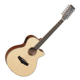 Tanglewood TW12CE Winterleaf Super Folk Cutaway - 12 String Electro Acoustic Guitar