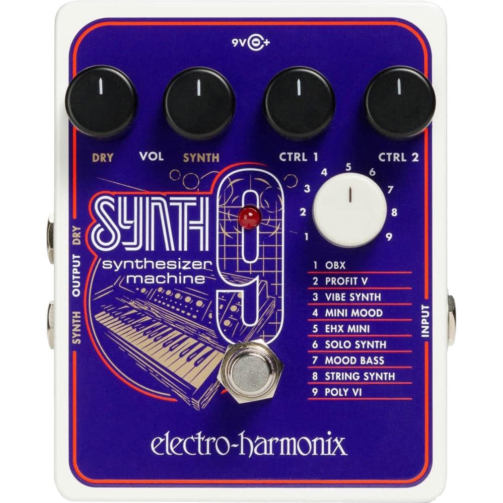 Electro-Harmonix SYNTH9 Synthesiser Machine Guitar Effects Pedal