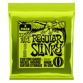 Ernie Ball Regular Slinky Electric Guitar Strings 3221 - 10-46 - 3 Pack