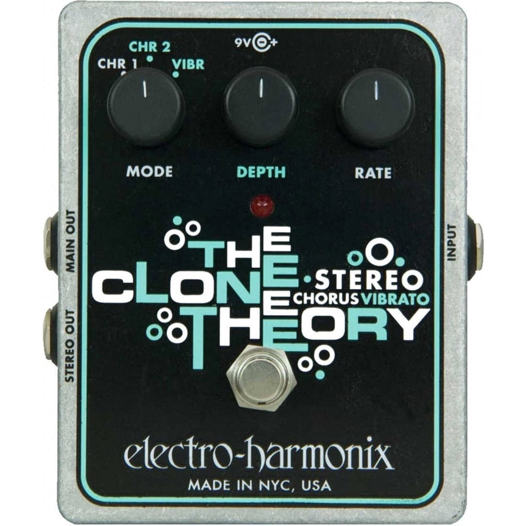 Electro-Harmonix Stereo Clone Theory Analog Chorus/Vibrato Pedal