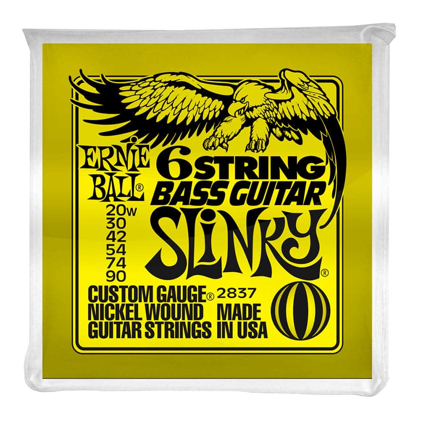 Ernie Ball Slinky Nickel 2837 Bass VI/Baritone Guitar 6 String 20-90