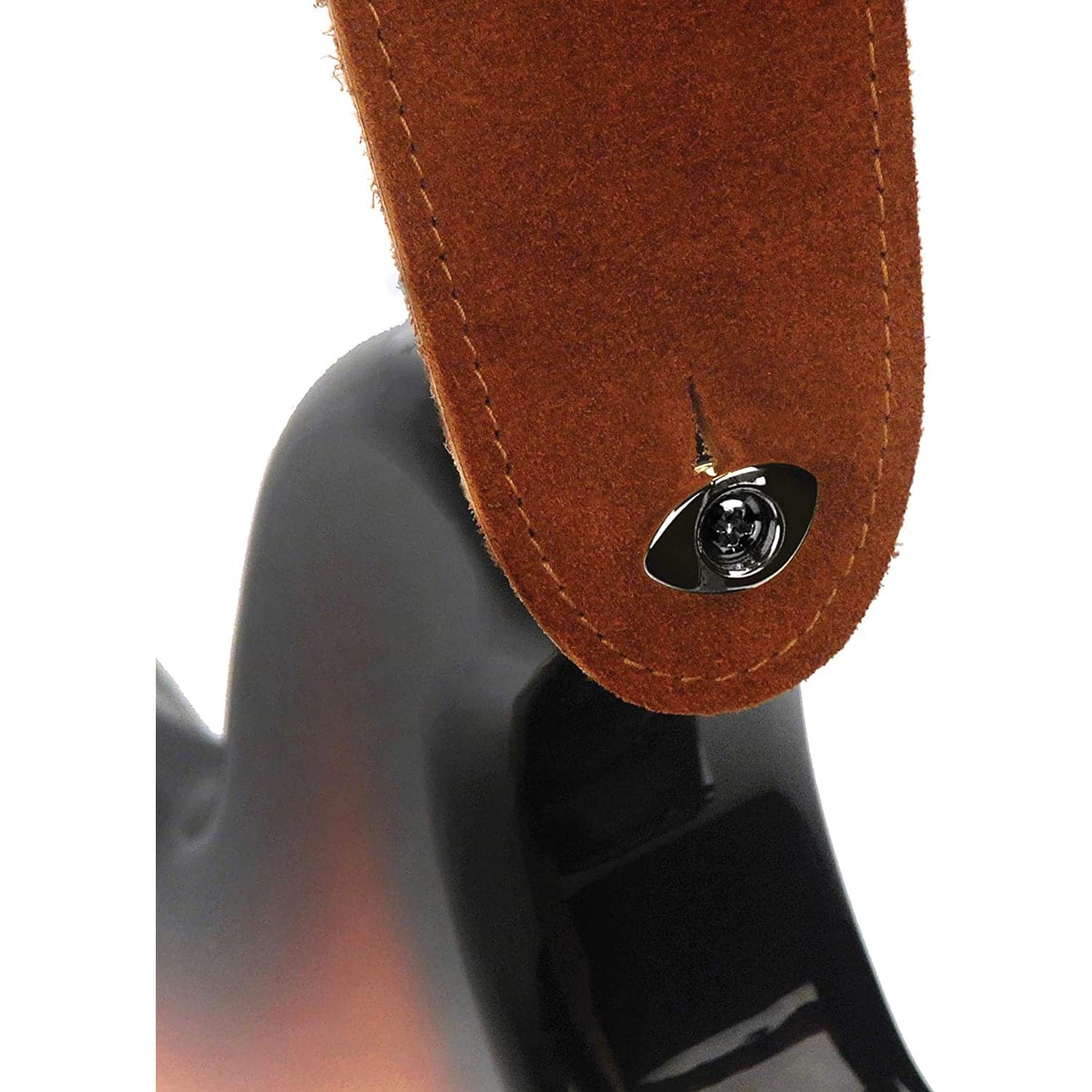 D'Addario PWEEP102 Elliptical Strap Buttons - Black