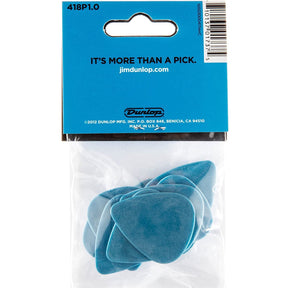 Jim Dunlop Tortex Standard Plectrum Players Pack - 12 Pack - 1.0mm Blue