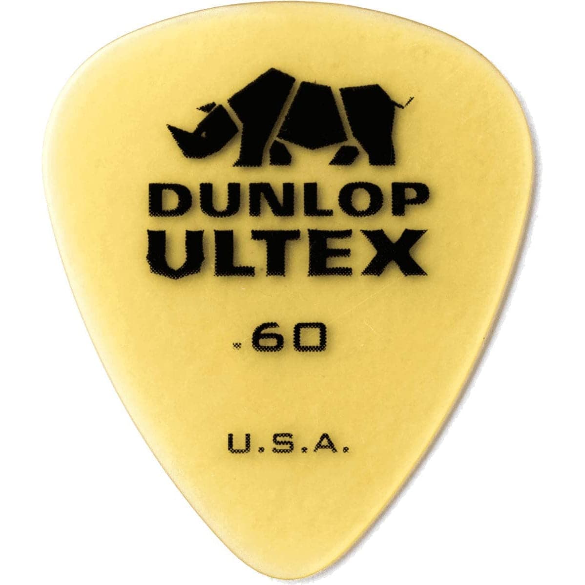 Jim Dunlop Ultex Standard Plectrum Players Pack - 6 Pack - .60mm