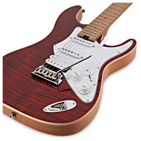 Aria Pro II 714 MK2 Hot Rod Collection Electric Guitar - Ruby Red