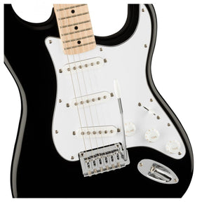 Squier Affinity Stratocaster Electric Guitar - Black - MN
