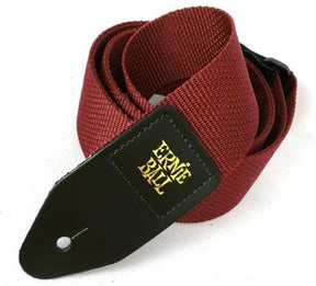 Ernie Ball Guitar Strap - Burgundy