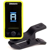 D'Addario CT-17 Eclipse Clip On Chromatic Guitar Tuner - Yellow