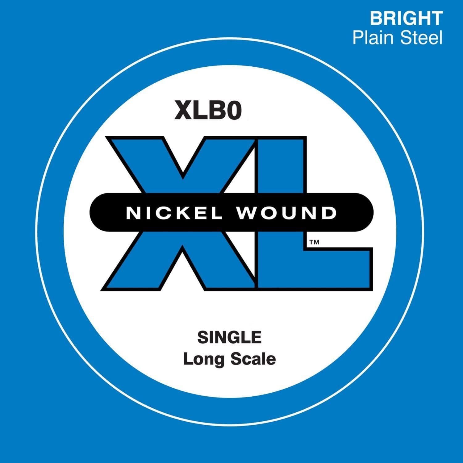 D'Addario XL Nickel Round Wound Bass Single String