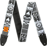 Jim Dunlop ILD10 I Love Dust Guitar Strap - Out of Control
