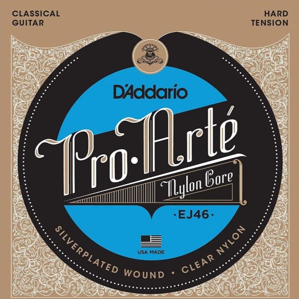 D'Addario EJ46 Pro-Arte Classical Guitar Strings Hard Tension 28.5-44