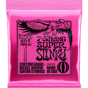 Ernie Ball 7-String Super Slinky Electric Guitar Strings 9-52