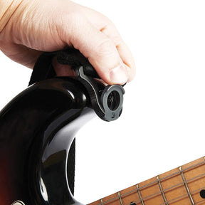 D'Addario 50BAL00 Auto lock Guitar Strap - Black