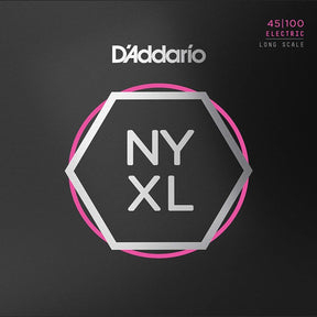 D'Addario NYXL45100 Bass Guitar Strings Long Scale - Regular Light - 45-100