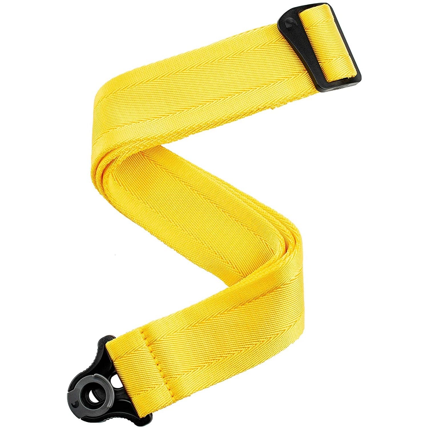 D'Addario Auto lock Guitar Strap - Mellow Yellow