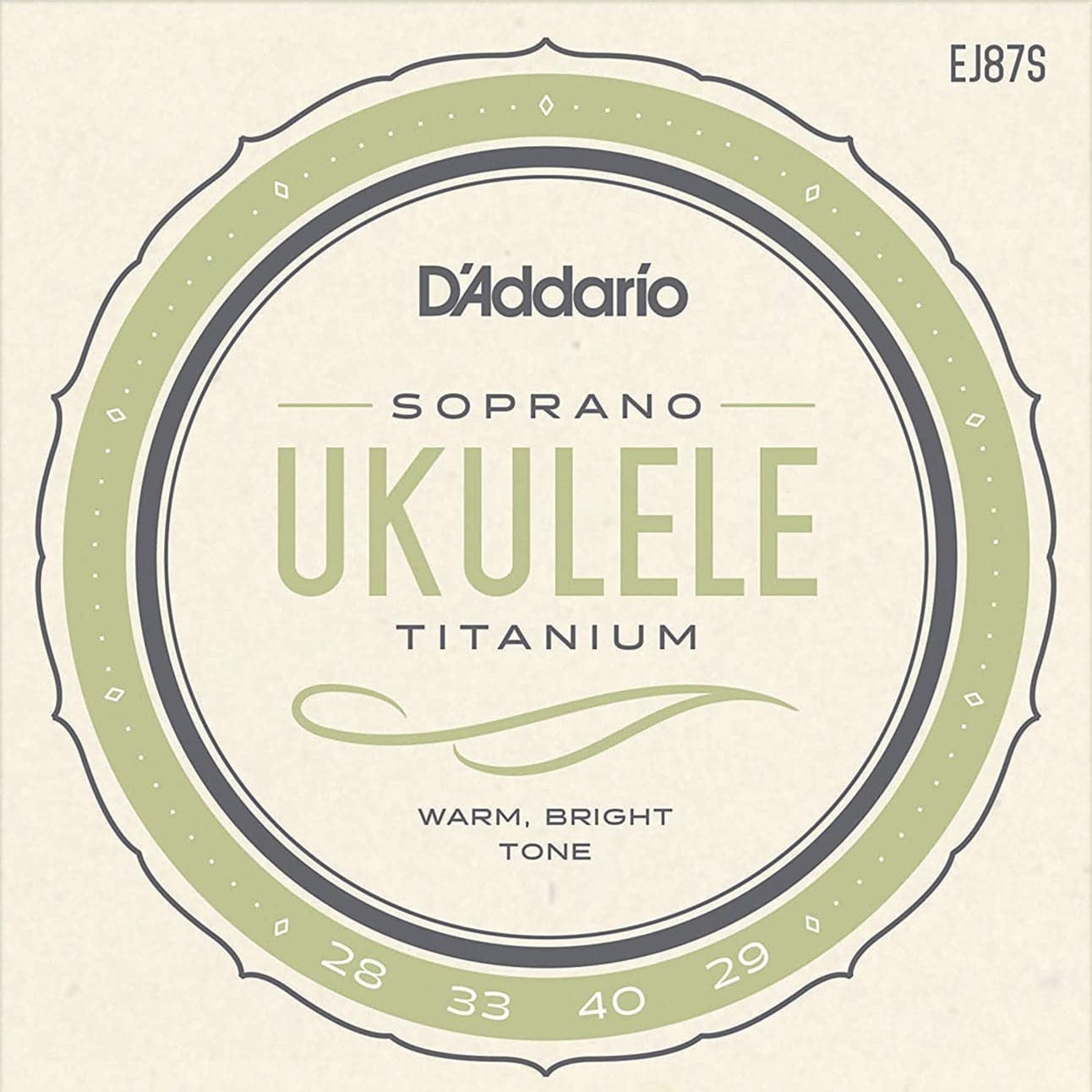 D'Addario EJ87S Titanium Soprano Ukulele Strings
