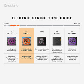 D'Addario EXL110 XL Electric Guitar Strings - Regular Light - 10-46
