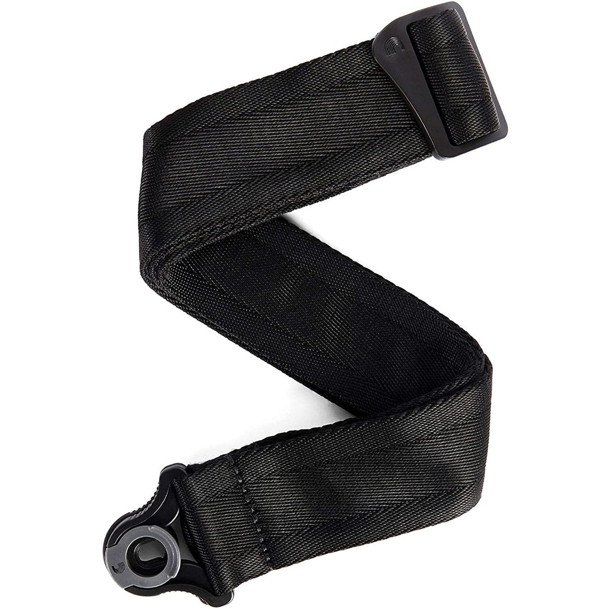 D'Addario 50BAL00 Auto lock Guitar Strap - Black