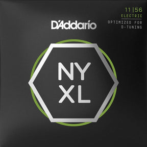 D'Addario NYXL1156 Electric Guitar Strings - Medium - 11-56