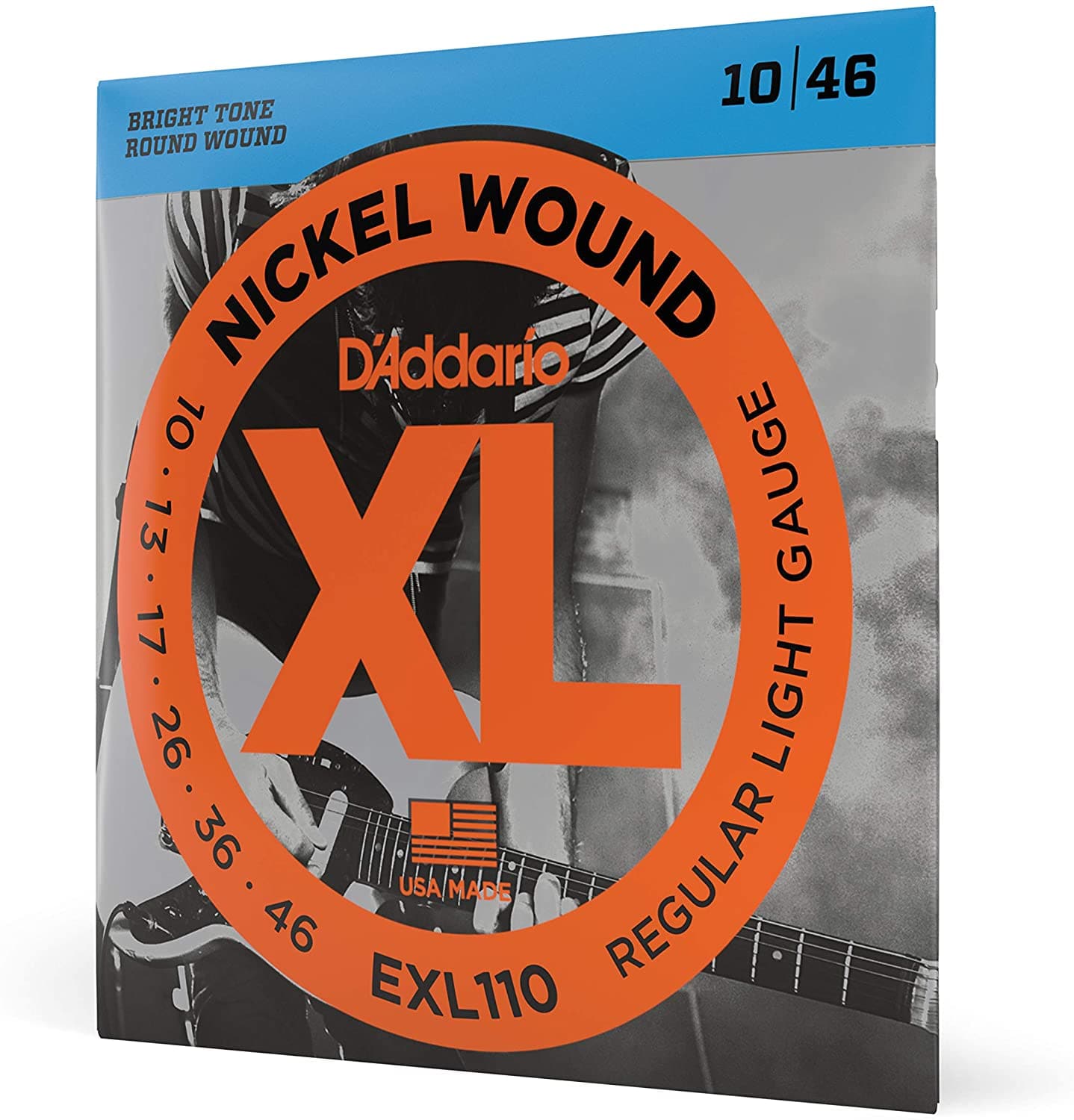 D'Addario EXL110 XL Electric Guitar Strings - Regular Light - 10-46