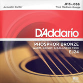 D'Addario EJ24 Phosphor Bronze Acoustic Guitar Strings Medium 13-56 | DADGAD tuning
