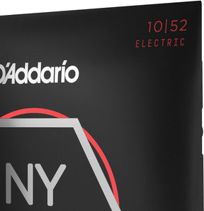 D'Addario NYXL1052 Electric Guitar Strings - Light Top / Heavy Bottom - 10-52