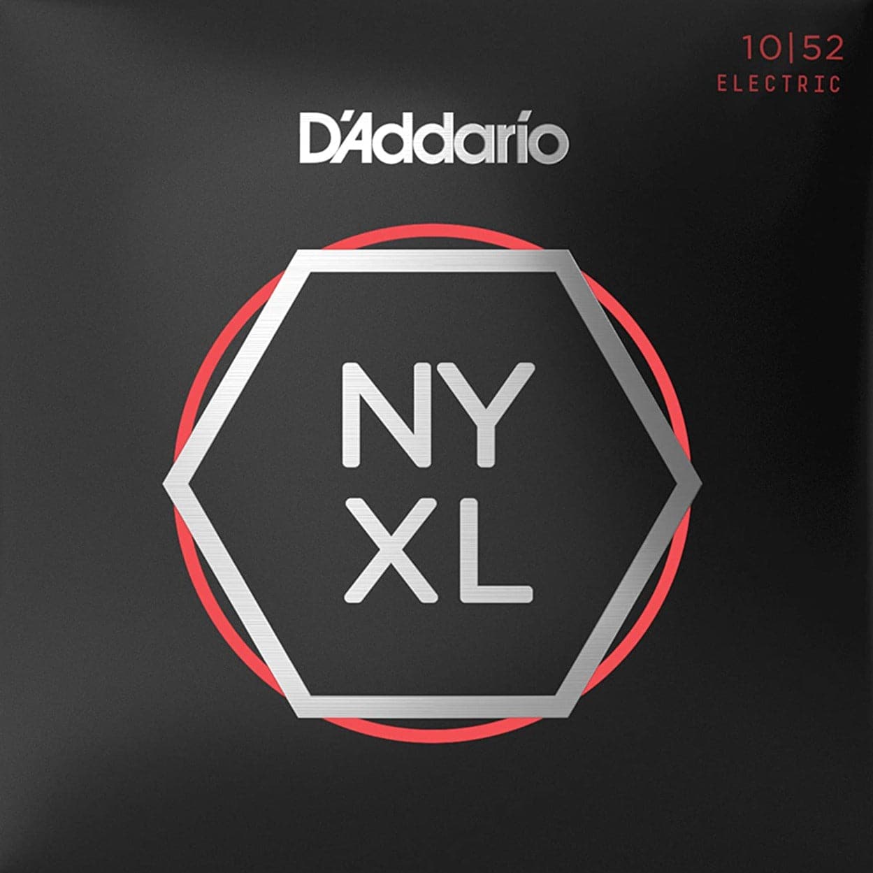 D'Addario NYXL1052 Electric Guitar Strings - Light Top / Heavy Bottom - 10-52