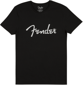 Fender Spaghetti Logo T Shirt - Black - XL